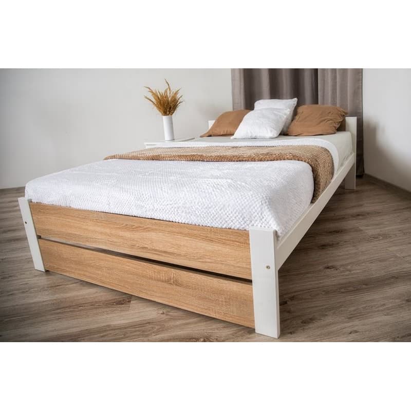 Elvisia Posteľ LEA s matracom a roštom | 90 x 200 cm Farba: dub sonoma 6