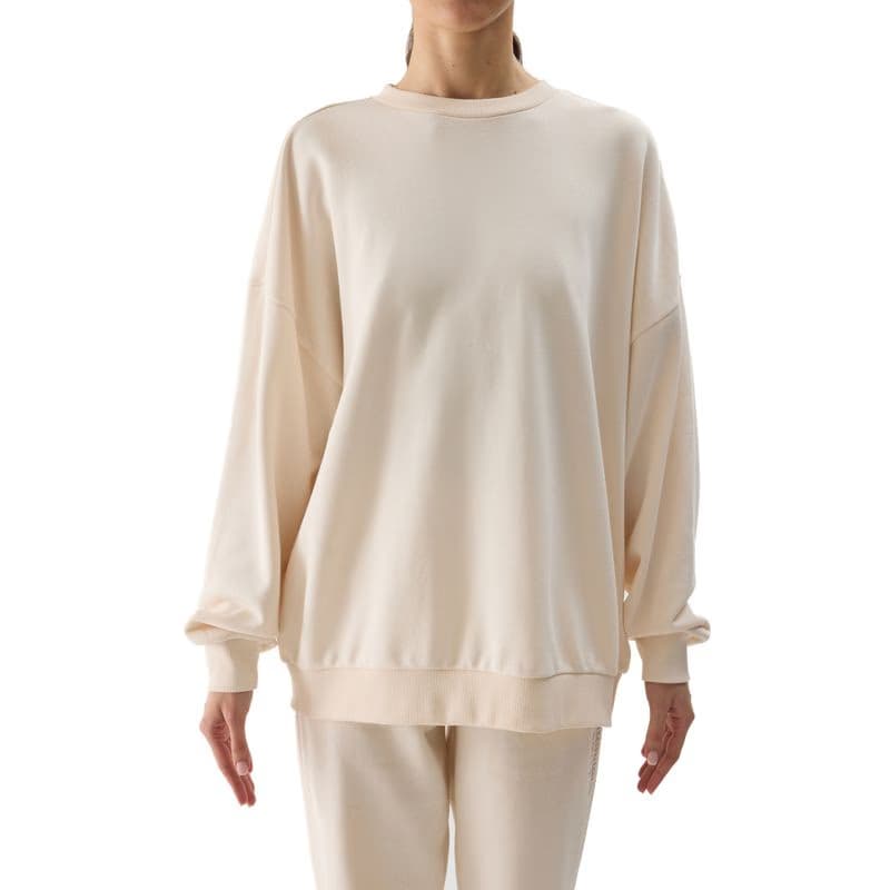 Dámska mikina 4F SWEATSHIRT-4FWSS24TSWSF1055-12S-CREME 3