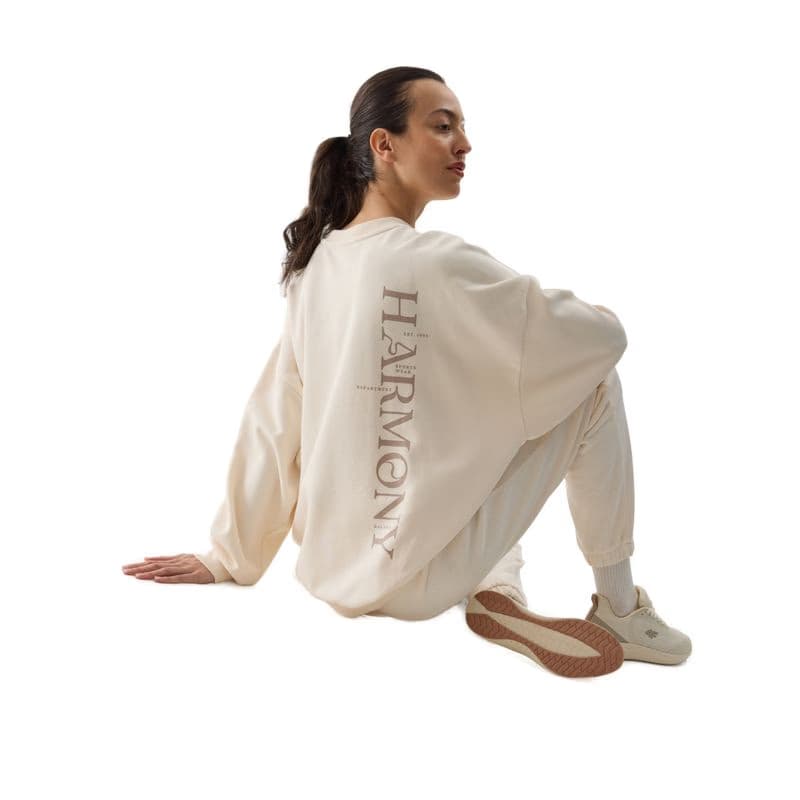 Dámska mikina 4F SWEATSHIRT-4FWSS24TSWSF1055-12S-CREME 5