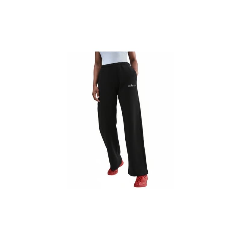 Dámske tepláky NIKE W NSW PHNX FLC STRGHT LEG PNT BLACK 1