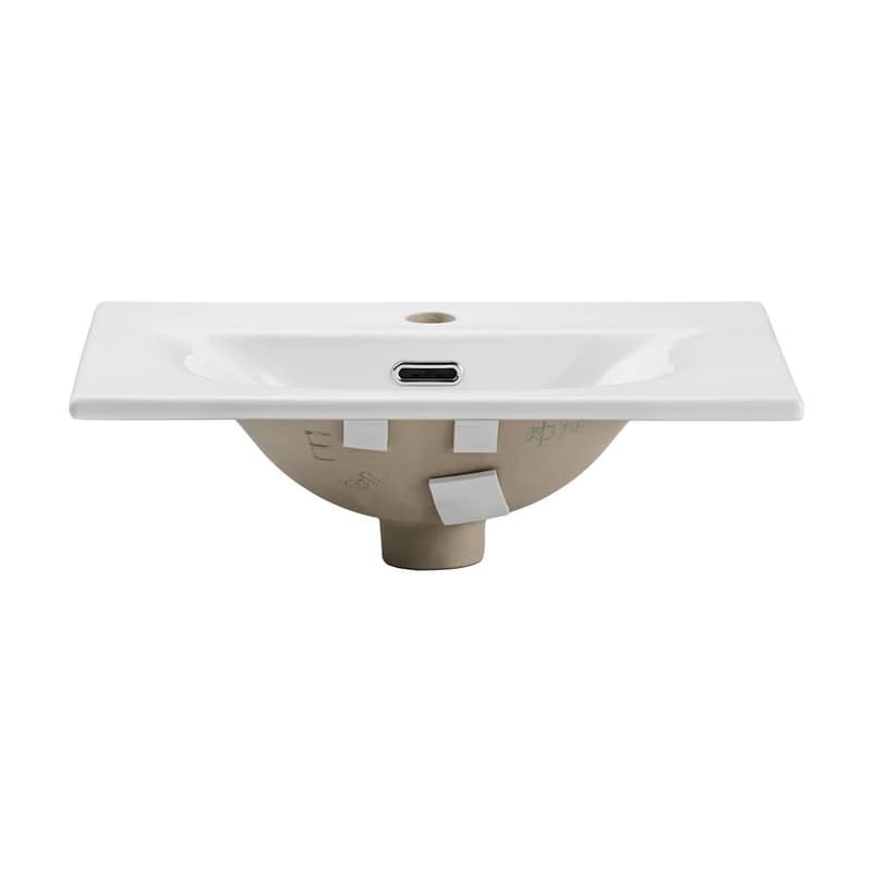 ArtCom Keramické umývadlo SKY3 50 | biely lesk 50 cm 2