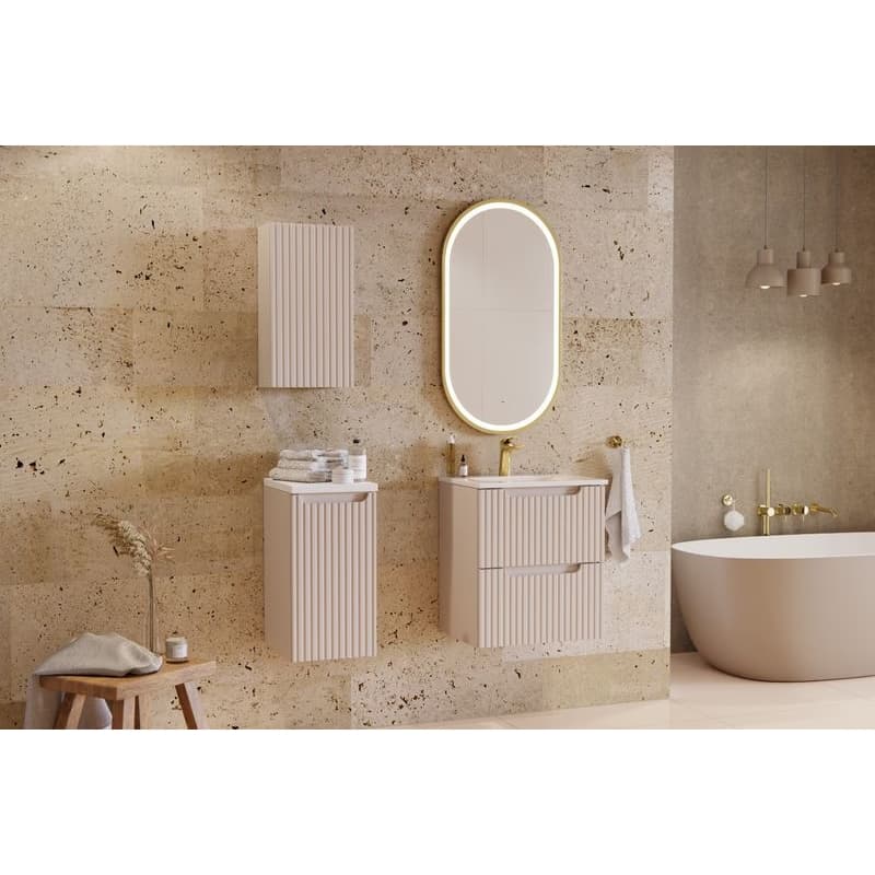 ArtCom Keramické umývadlo SKY3 50 | biely lesk 50 cm 4