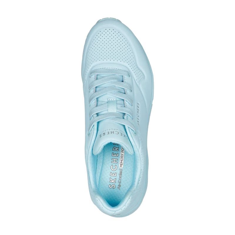 Dámska rekreačná obuv SKECHERS Uno Stand On Air light blue 4