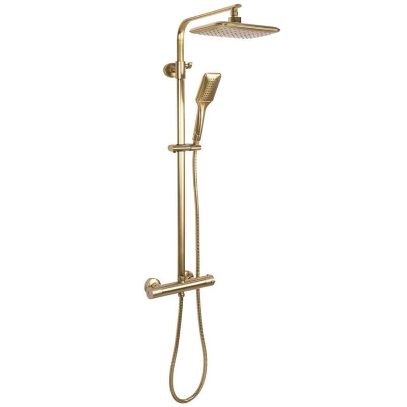 REA - Sprchová sada s termostatom TOM brush gold REA-P5004 2