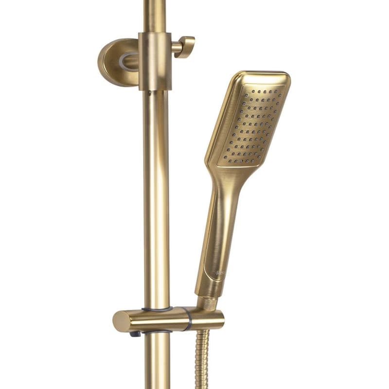 REA - Sprchová sada s termostatom TOM brush gold REA-P5004 5