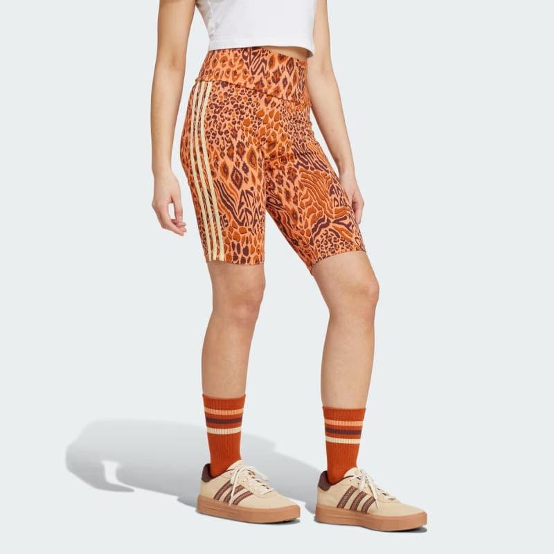 Dámske kraťasy ADIDAS FARM BIKE SHORT-IV9737-Orange 3