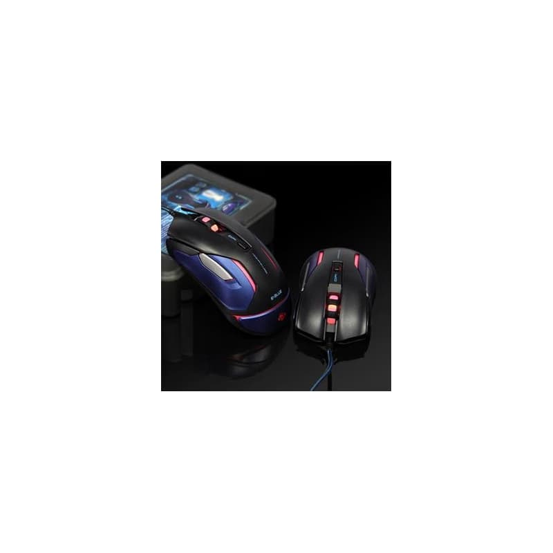 E-blue Auroza Gaming V2 Myš káblová, čierna, 5000DPI, e-box 5