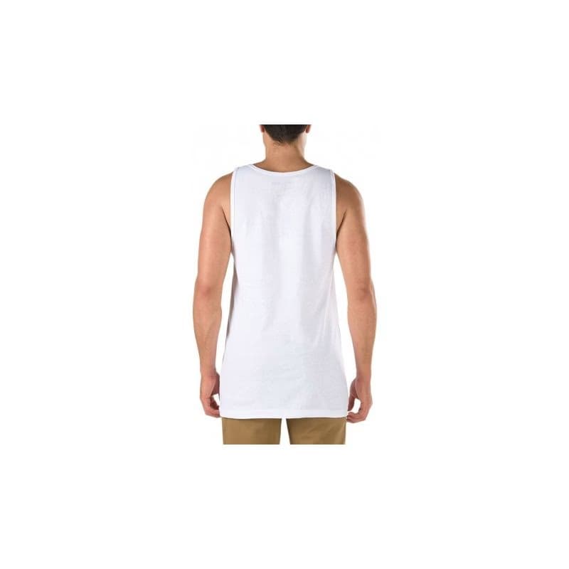 Pánske tričko s krátkym rukávom VANS CLASSIC TANK-WHITE-BLACK 2