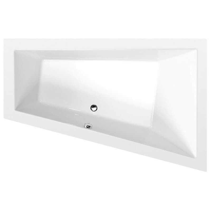POLYSAN - TRIANGL R asymetrická vaňa 180x120x50cm, biela 20611 1