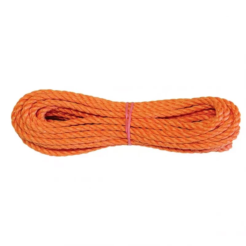 Oranžové krútené lanko, 4 mm, 20 metrov 1