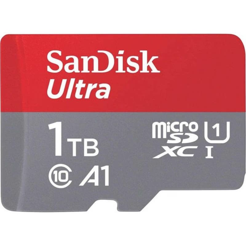 SanDisk Micro SDXC karta 1TB Ultra (150 MB/s, A1 Class 10 UHS-I) + adaptér 3