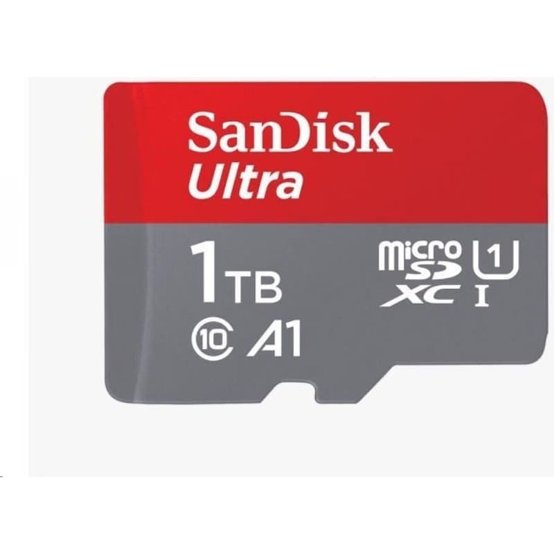 SanDisk Micro SDXC karta 1TB Ultra (150 MB/s, A1 Class 10 UHS-I) + adaptér 5