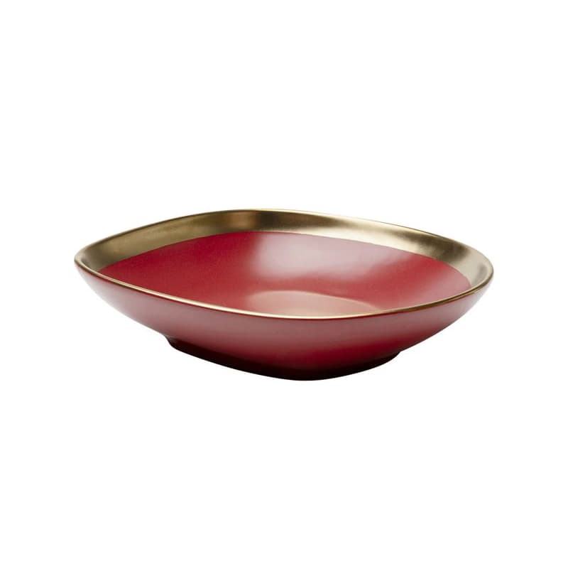 Vibrations hlboký tanier Ø19 cm červený