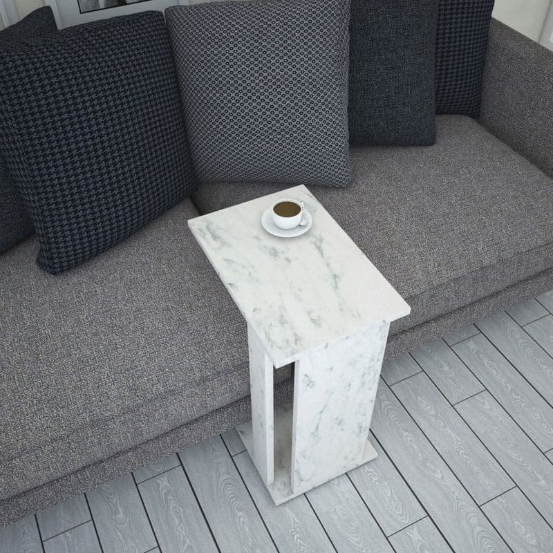 Príručný stolík / Odkladací stolík Pasific C - White, Black 5