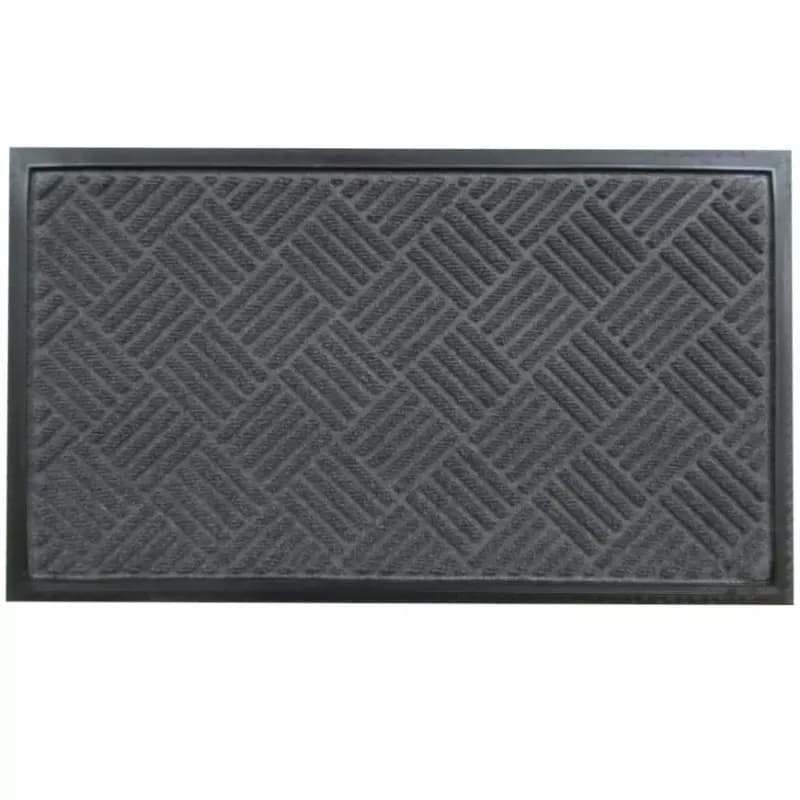 Rohožka reliéfna antracit premium 45x75 1