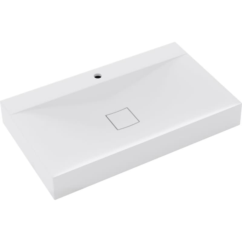 MEXEN - Poli umývadlo na dosku liaty mramor 100 x 48, biela 23021001 1
