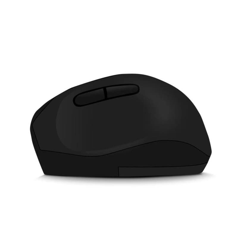 EVOLVEO LadyErgo, tichá vertikálna ergonomická myš, 2.4GHz, čierna 3