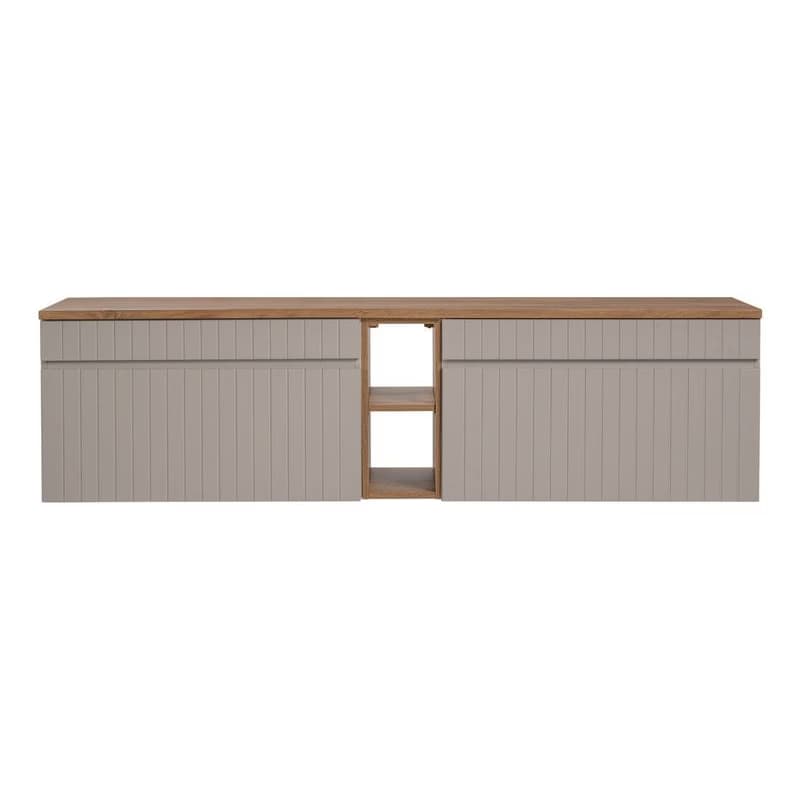 ArtCom Kúpeľňová skrinka s doskou ICONIC Cashmere D180/1 | 180 cm 2