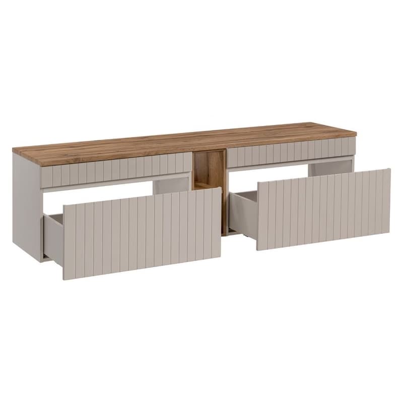 ArtCom Kúpeľňová skrinka s doskou ICONIC Cashmere D180/1 | 180 cm 3