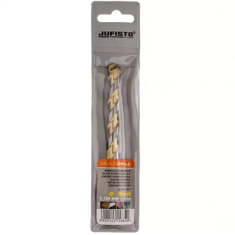 Vrták univerzálny, MULTIDRILL, 10.0 x 120 mm, Jufisto 1