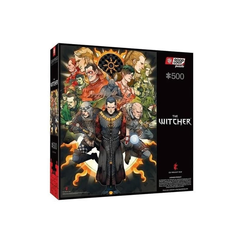 GLO GAMING PUZZLE: THE WITCHER NILFGAARD 3