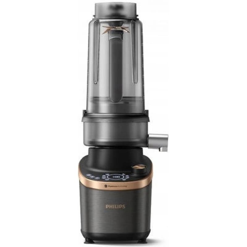 Philips HR3770/00 stolný mixér, 1500 W, 12 rýchlostí, odšťavovací modul, čierny