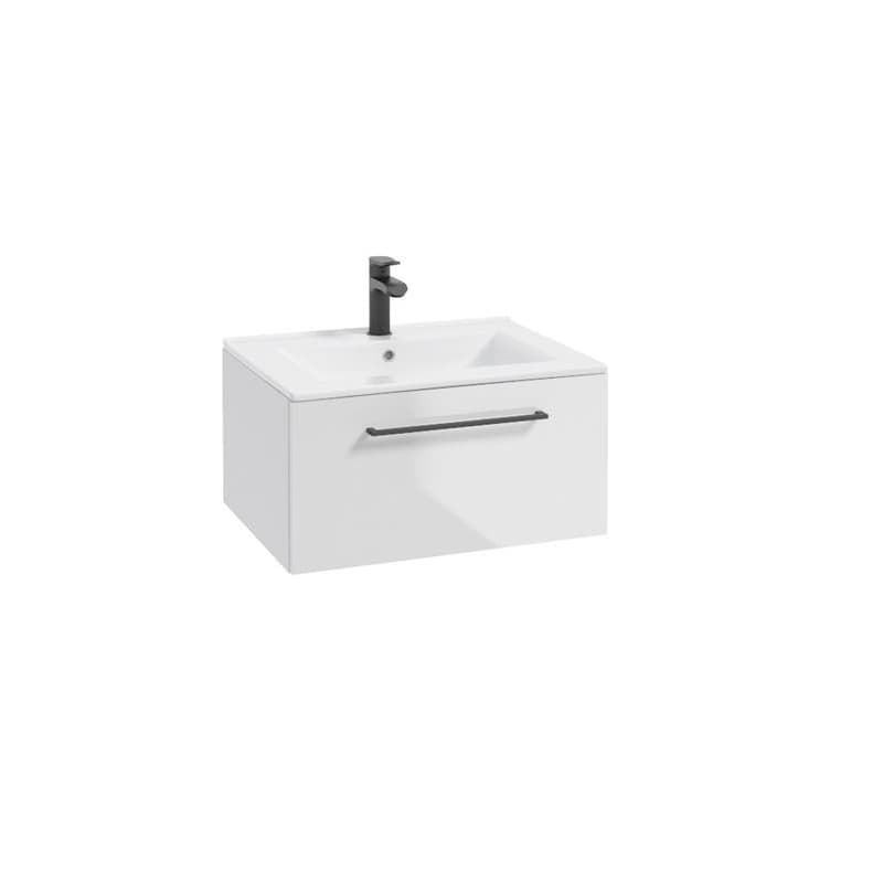 ArtDef Skrinka pod umývadlo FERATA D80 1S/45 | biela 80 cm 1