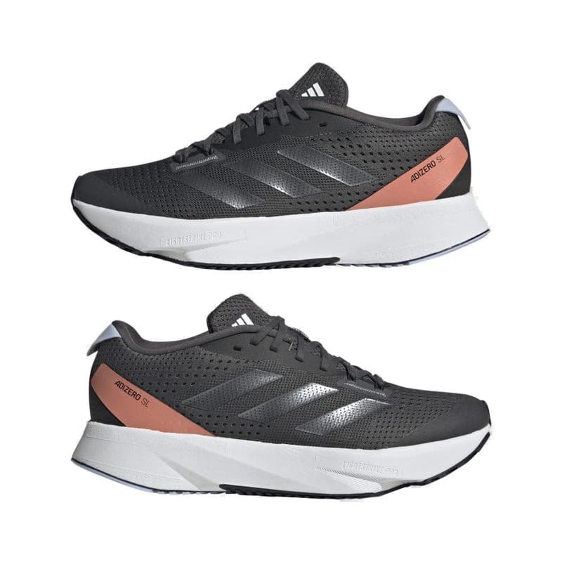 Dámska bežecká obuv ADIDAS Adizero SL grey six night metallic core black 4