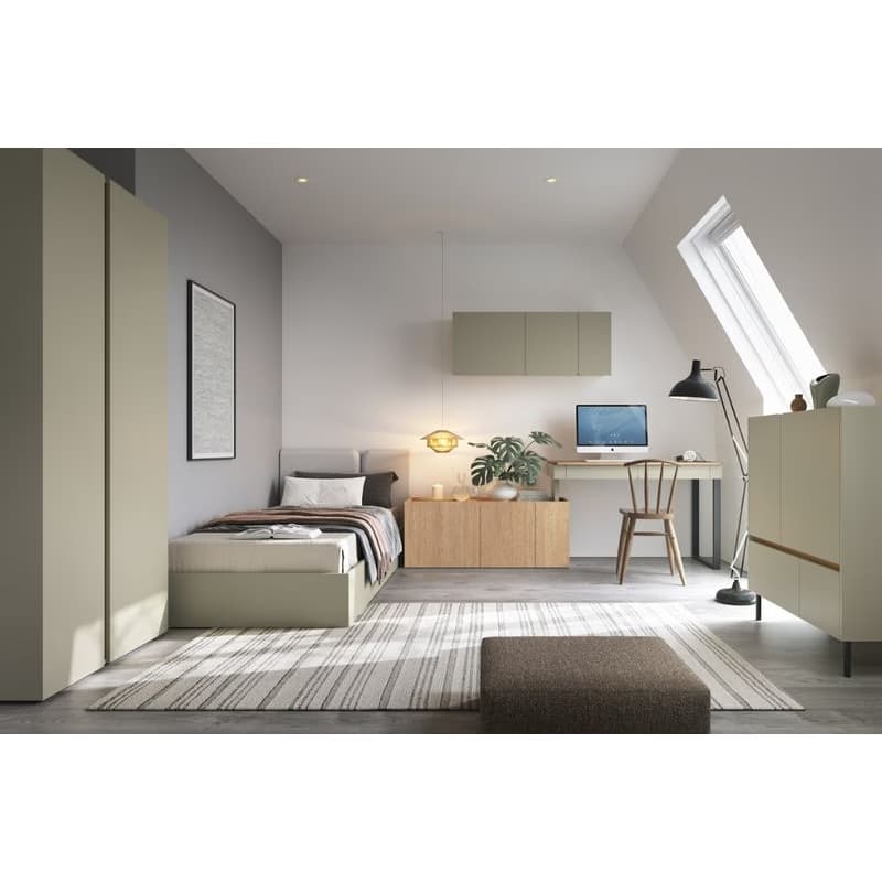 Meblar  Komoda LUCA LC07 | eukalyptus/dub baltic 2