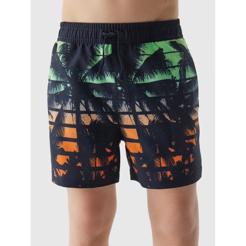 Chlapčenské plavky 4F JUNIOR BOARD SHORTS-4FJWSS24UBDSM067-96S-MULTICOLOUR 6 2