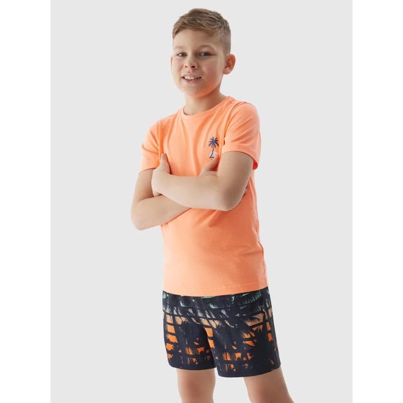 Chlapčenské plavky 4F JUNIOR BOARD SHORTS-4FJWSS24UBDSM067-96S-MULTICOLOUR 6 4
