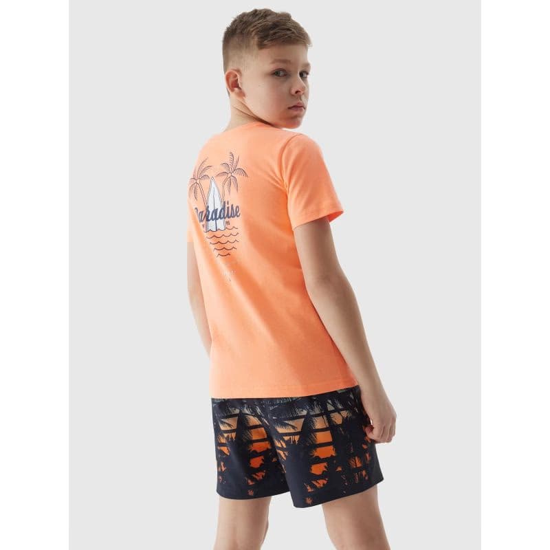 Chlapčenské plavky 4F JUNIOR BOARD SHORTS-4FJWSS24UBDSM067-96S-MULTICOLOUR 6 5