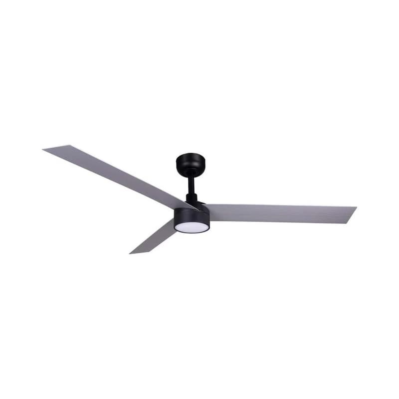 FARO Barcelona FARO 342871S - LED stmievateľný látor CRUISER XL 18W/230V CCT, priemer 160 cm, sivá/čierna + diaľkové ovládanie 342871S