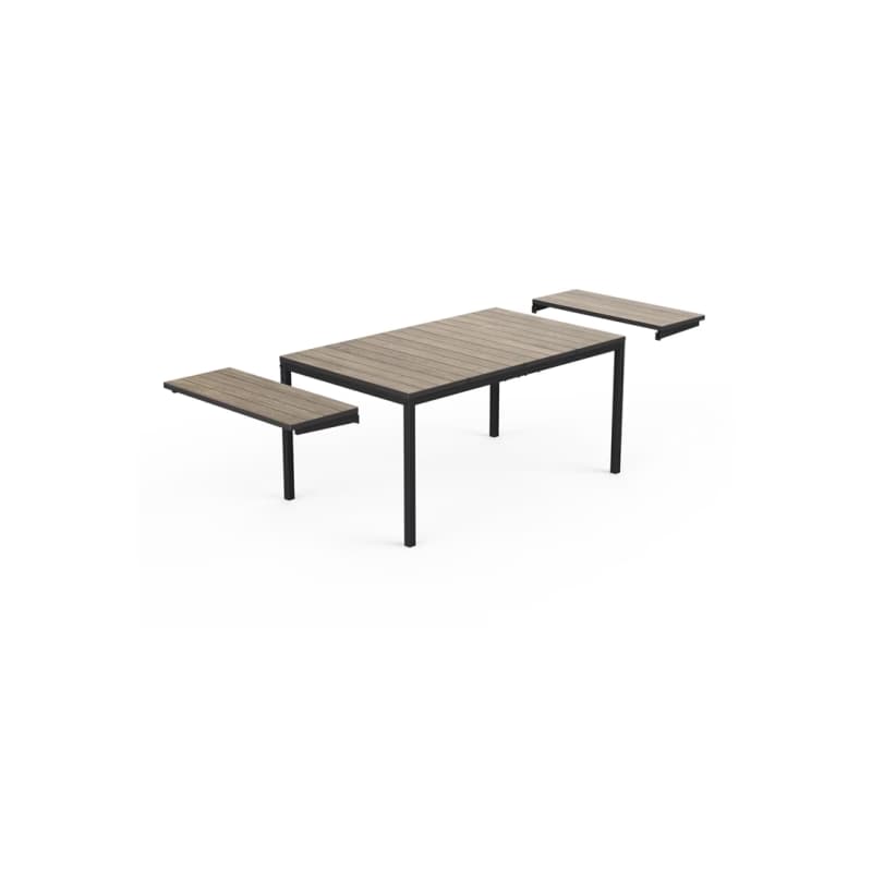 KETER Rozkladací záhradný stôl DEPORTO | 160-240cm ashwood / graphite 2