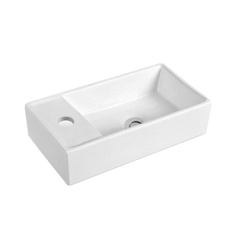 Mereo Vigo, kúpeľňová skrinka s keramickým umývadlom, 41 cm, bílá CN340 2
