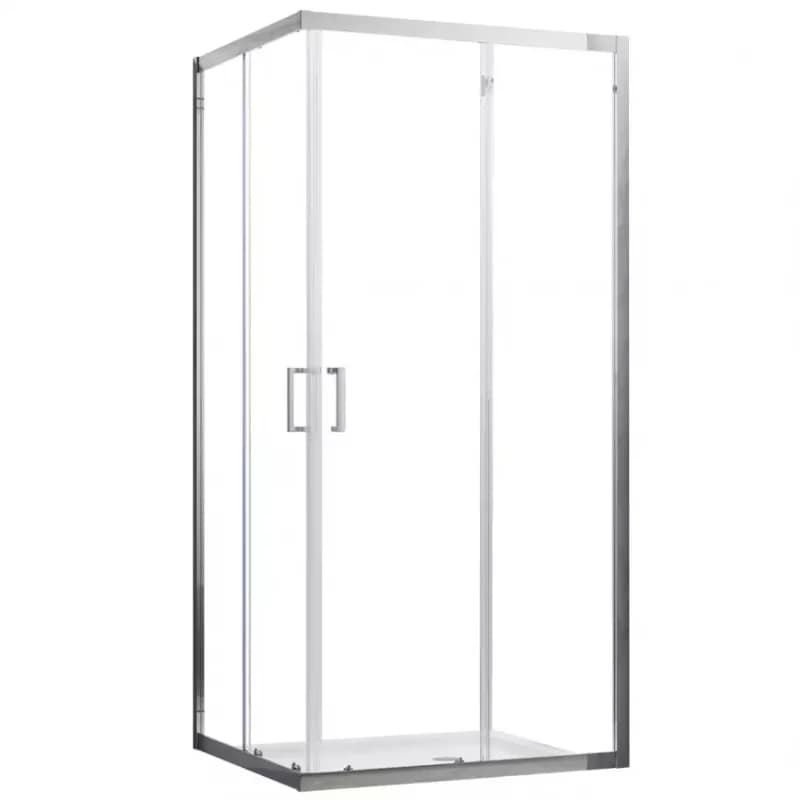 Sprchový kút štvorcový Mika 90x90x190 chróm 1