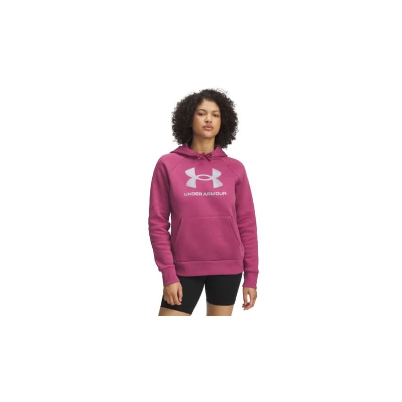 Dámska zateplená mikina s kapucňou UNDER ARMOUR UA Rival Flc Shimmer Hdy