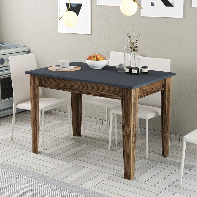 Kuchynský stôl Kiev 504 - Walnut, Anthracite 1