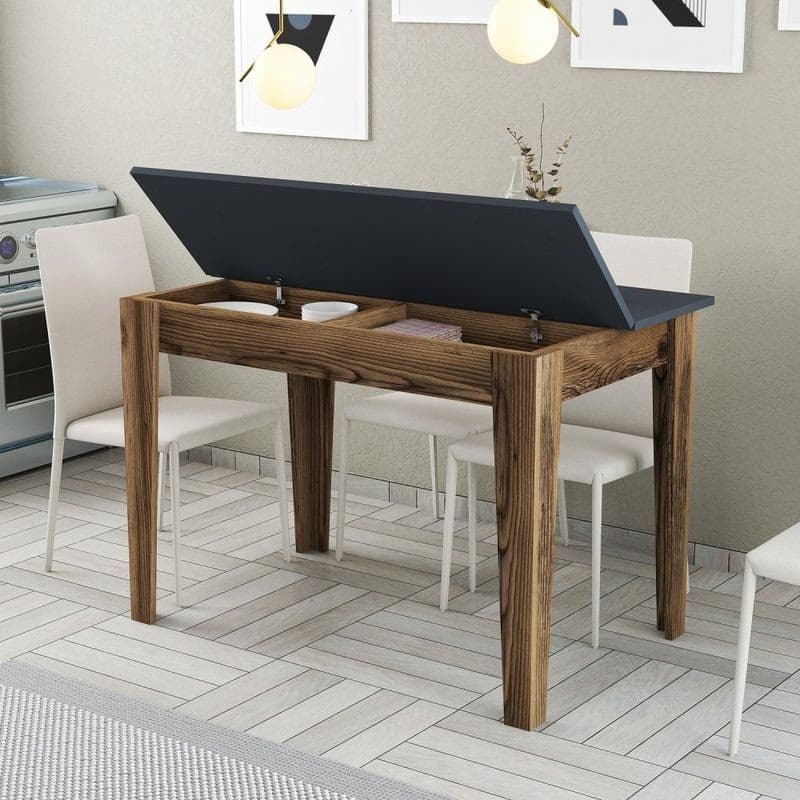 Kuchynský stôl Kiev 504 - Walnut, Anthracite 5