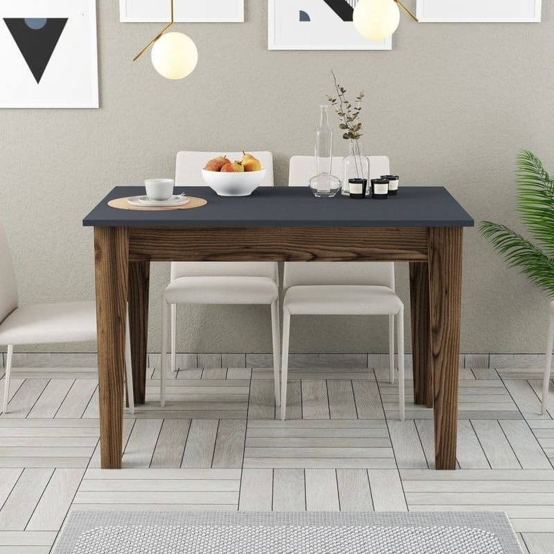 Kuchynský stôl Kiev 504 - Walnut, Anthracite 6
