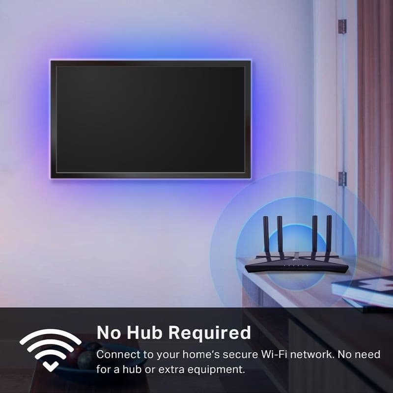 TP-Link Tapo L930-5 šikovný WiFi LED pásik (farebný, 2500K-6500K, 2000lm, 2, 4GHz, 5m) 5