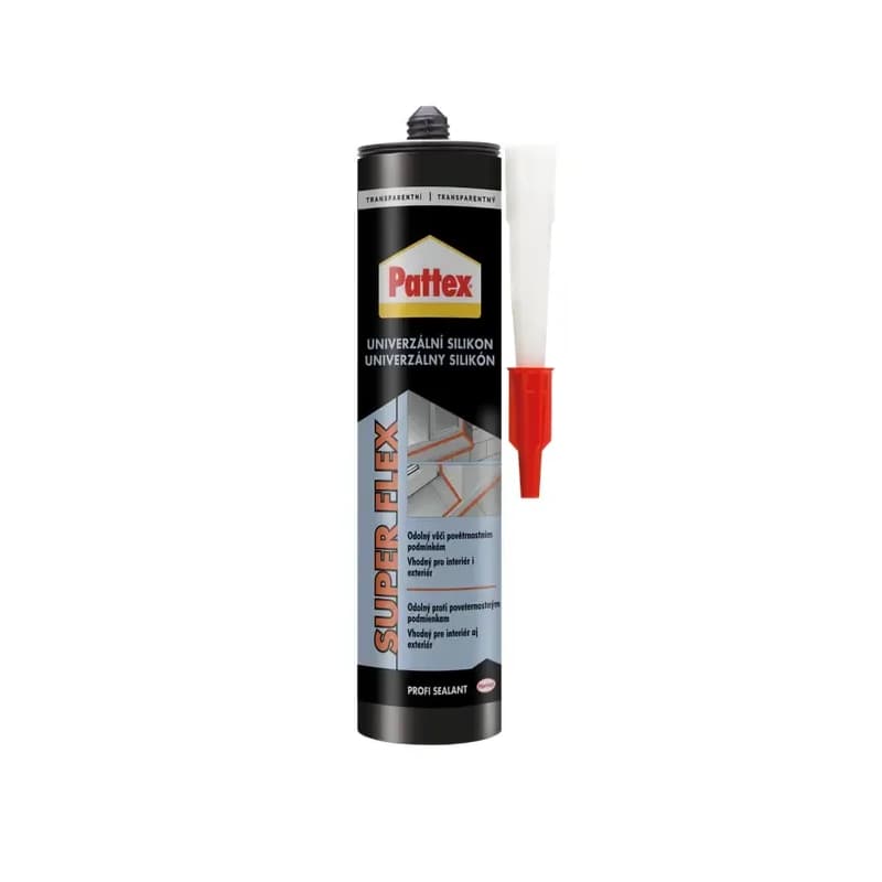 PATTEX Univerzálny silikón - transparent 280ml