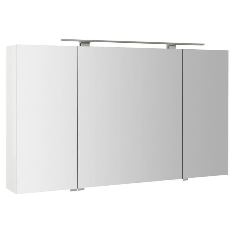 SAPHO - MIRRÓ galérka s LED osvetlením, 3x dvierka, 120x70x16cm, biela MC121-0030 1