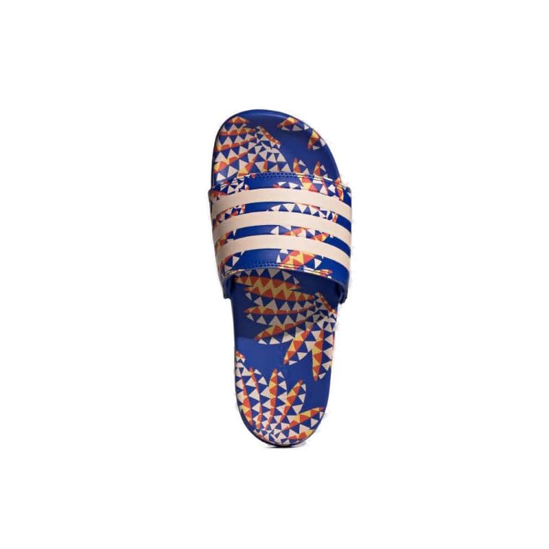 Dámske šlapky (plážová obuv) ADIDAS Adilette Comfort bold blue bliss orange bold blue 4