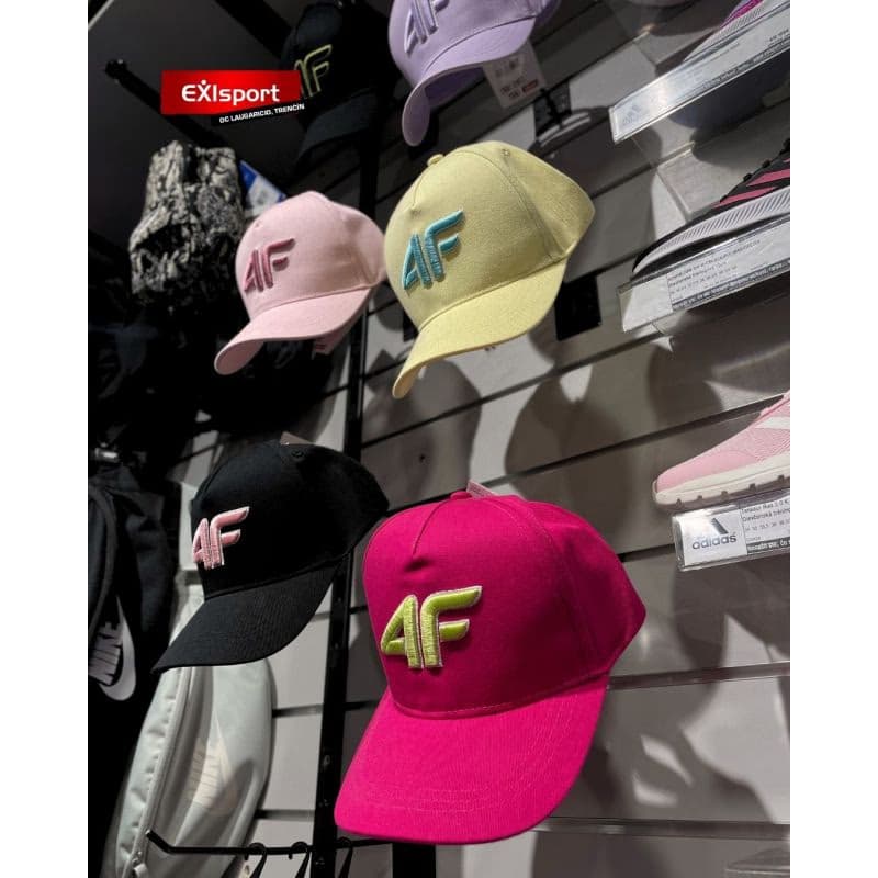 Dievčenská šiltovka 4F JUNIOR BASEBALL CAP F104-20S-DEEP BLACK 3