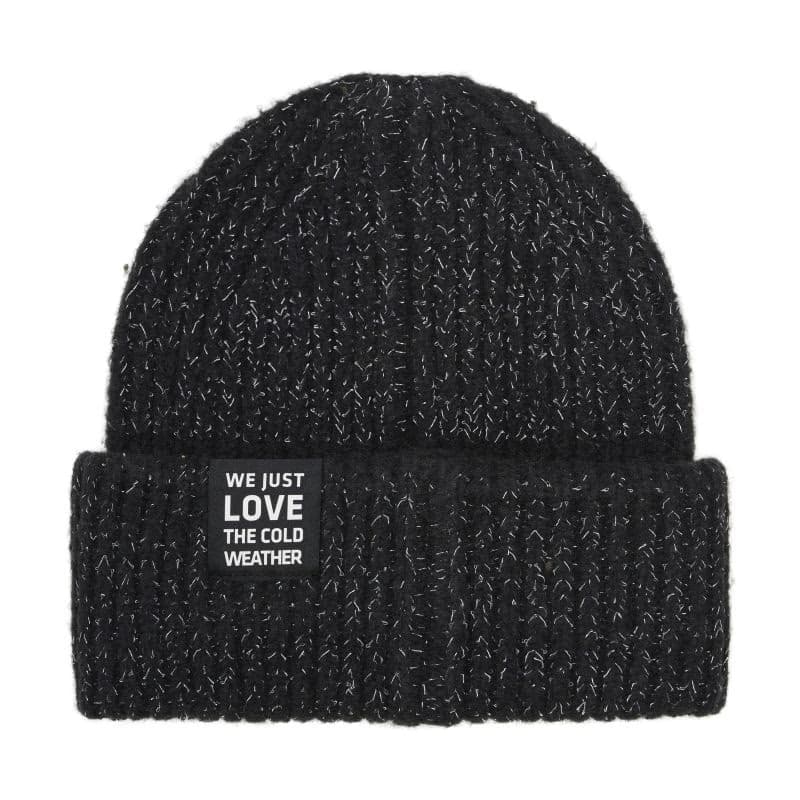 Detská zimná čiapka COLOR KIDS Beanie W. Wool & Reflex-1919-Phantom 2