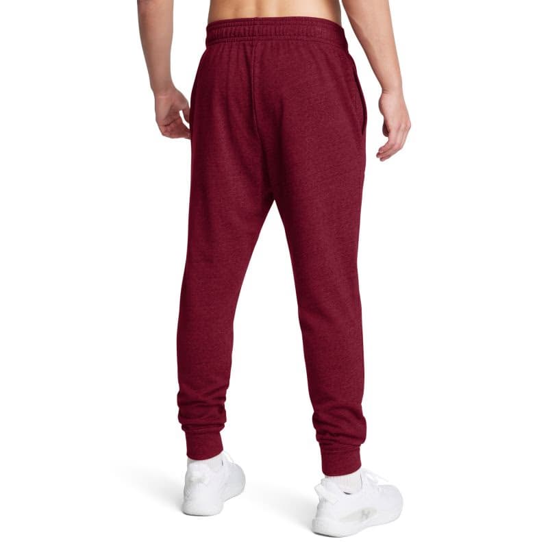 Pánske tepláky UNDER ARMOUR UA Rival Terry Jogger-RED 3