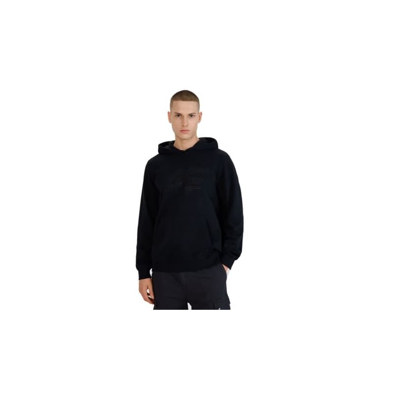 Pánska mikina s kapucňou 4F SWEATSHIRT M1585-20S-DEEP BLACK 1