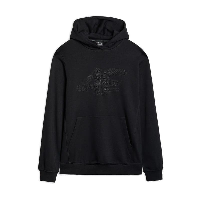 Pánska mikina s kapucňou 4F SWEATSHIRT M1585-20S-DEEP BLACK 6