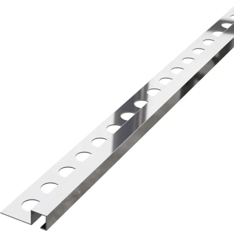 Rohový profil QS 12,5 mm x 270 cm strieborný lesk